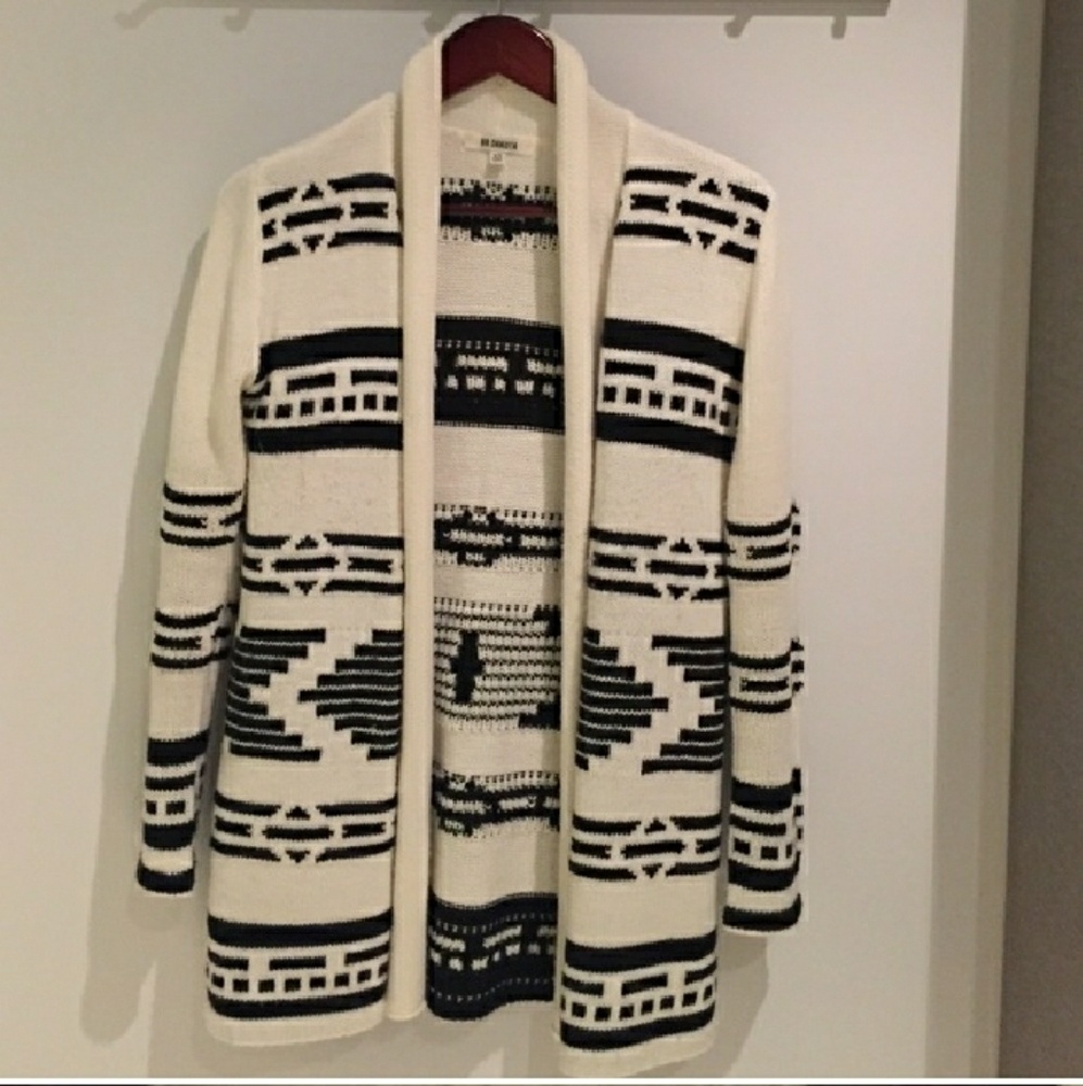 BB Dakota Aztec Open Front Cardigan